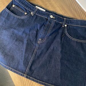 Zara Indigo Denim Pants